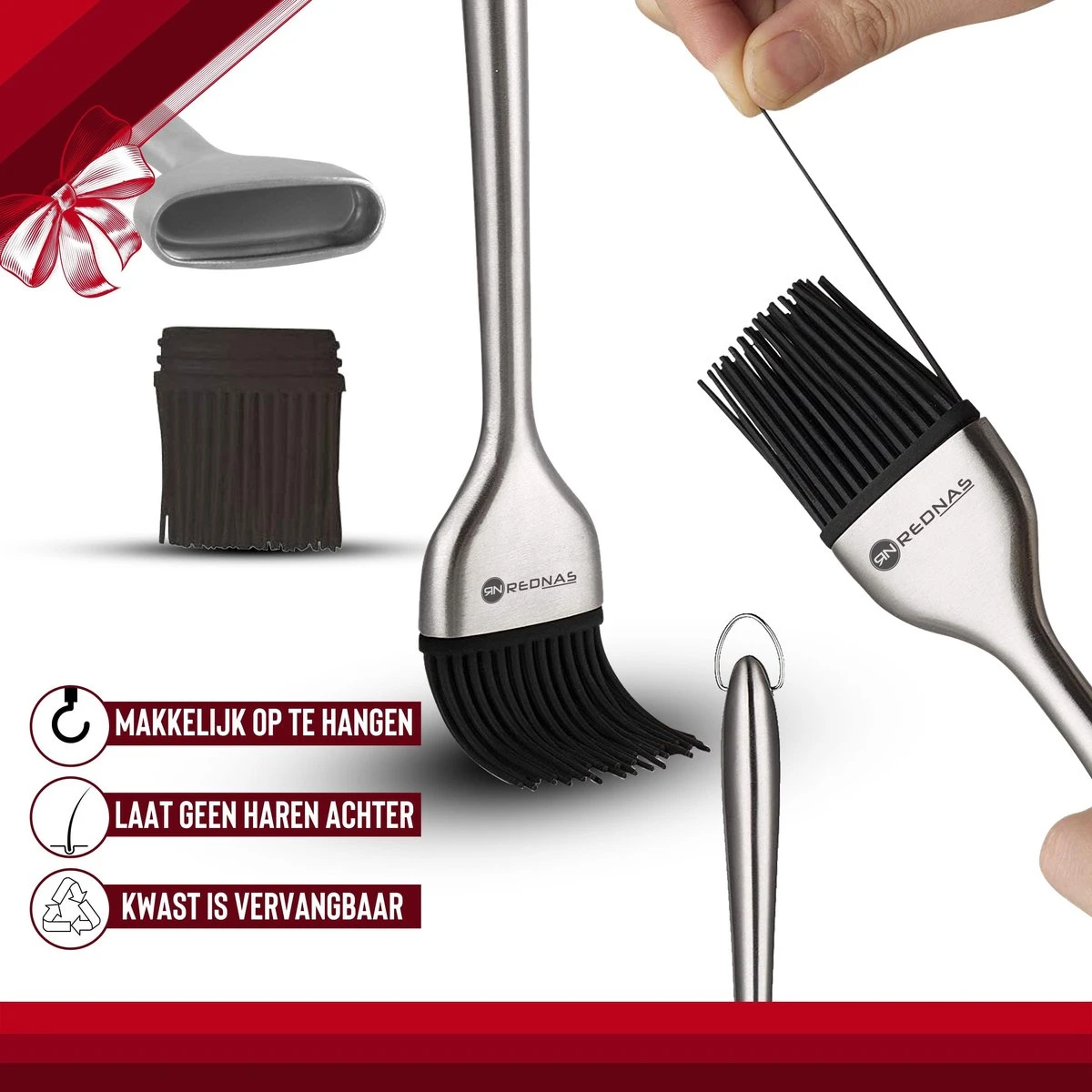 Rednas Poffertjespan Pakket - Incl. Luxe Giftbox - Incl.Bakkwast/Vork/Doseerfles - RVS/Gietijzer 12 Rednas Poffertjespan Pakket - Incl. Luxe Giftbox - Incl.Bakkwast/Vork/Doseerfles - RVS/Gietijzer - Afbeelding 10