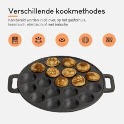 Ocina Poffertjespan– 19 Poffertjes – Poffertjesmaker – Poffertjespan Inductie – Poffertjespan Electrisch – Gietijzeren Pan – Inclusief Warmtebestendige Handvaten– Gratis Receptenboek 15 Ocina Poffertjespan– 19 Poffertjes – Poffertjesmaker – Poffertjespan Inductie – Poffertjespan Electrisch – Gietijzeren Pan – Inclusief Warmtebestendige Handvaten– Gratis Receptenboek -Kookgerei Korting Winkel 1200x1200 877