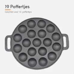 Ocina Poffertjespan– 19 Poffertjes – Poffertjesmaker – Poffertjespan Inductie – Poffertjespan Electrisch – Gietijzeren Pan – Inclusief Warmtebestendige Handvaten– Gratis Receptenboek 16 Ocina Poffertjespan– 19 Poffertjes – Poffertjesmaker – Poffertjespan Inductie – Poffertjespan Electrisch – Gietijzeren Pan – Inclusief Warmtebestendige Handvaten– Gratis Receptenboek -Kookgerei Korting Winkel 1200x1200 878