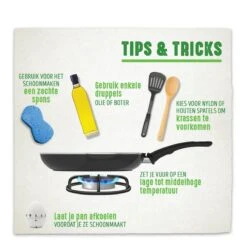 GreenChef Soft Grip Pannenset - 10-Delig - Keramisch - Inductie 15 GreenChef Soft Grip Pannenset - 10-Delig - Keramisch - Inductie -Kookgerei Korting Winkel 1200x1200 919