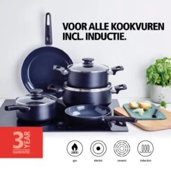 Brabantia Cooking Pleasure Set - 5 Delig - Inductie - Keramische Anti Aanbaklaag - Pfas Vrij 12 Brabantia Cooking Pleasure Set - 5 Delig - Inductie - Keramische Anti Aanbaklaag - Pfas Vrij -Kookgerei Korting Winkel 1200x1200 928