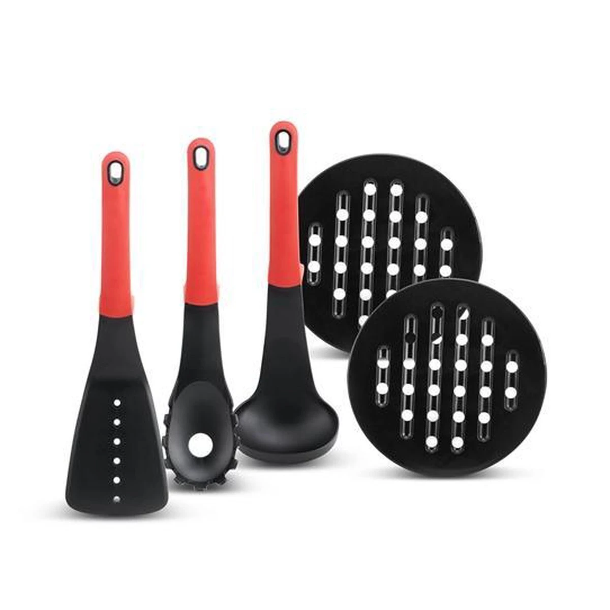 Edënbërg Red Line -15-delige Luxe Pannenset Van Gesmeed Aluminium - Rood/Metallic 14 Edënbërg Red Line -15-delige Luxe Pannenset Van Gesmeed Aluminium - Rood/Metallic - Afbeelding 12