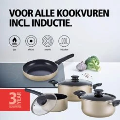 BRABANTIA START 2 COOK Pannenset - 4 Delig - Inductie - Keramische Anti Aanbaklaag - Pfas Vrij 11 BRABANTIA START 2 COOK Pannenset - 4 Delig - Inductie - Keramische Anti Aanbaklaag - Pfas Vrij -Kookgerei Korting Winkel 1200x1200 951