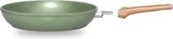 Just Vegan Koekenpan ECO Met Afneembaar Handvat 20 Cm Aluminium Groen -Kookgerei Korting Winkel 1200x273