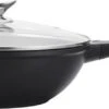 Luxe Swiss Wokpan - Ø 28 Cm - Marmeren Coating - Inductie - Met Glazen Deksel - Zwart 1 Luxe Swiss Wokpan - Ø 28 Cm - Marmeren Coating - Inductie - Met Glazen Deksel - Zwart -Kookgerei Korting Winkel 1200x424