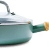 GreenPan Mayflower Hapjespan Met Deksel - Ø 24 Cm - Keramisch - Inductie 1 GreenPan Mayflower Hapjespan Met Deksel - Ø 24 Cm - Keramisch - Inductie -Kookgerei Korting Winkel 1200x437 1
