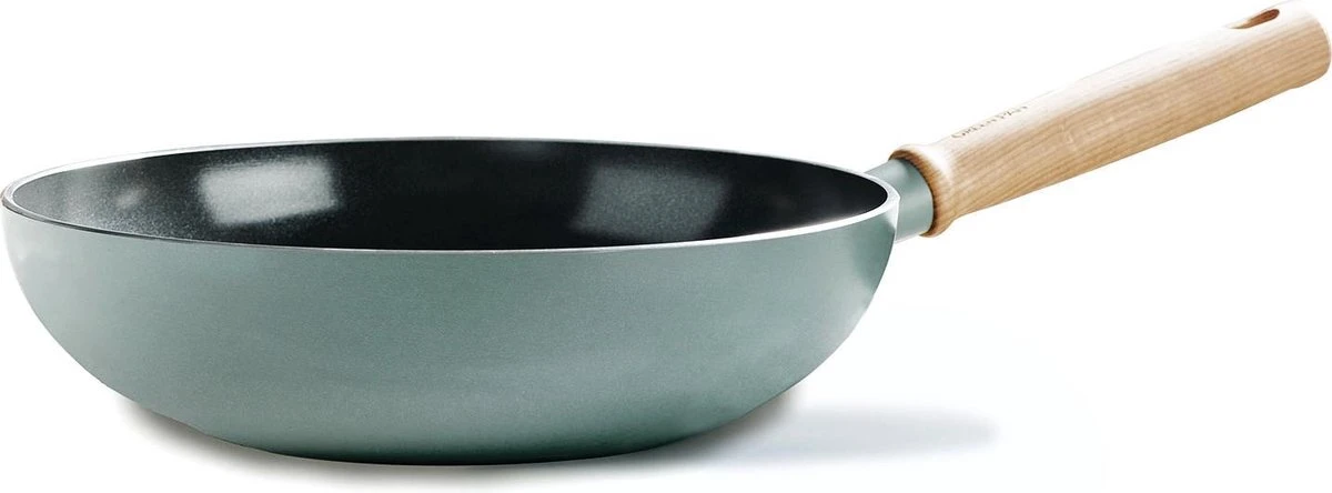 GreenPan Mayflower Wok - Ø 28 Cm - Keramisch - Inductie 3 GreenPan Mayflower Wok - Ø 28 Cm - Keramisch - Inductie
