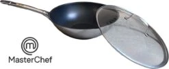 MasterChef / Jumbo - Wokpan - Met Glazen Deksel - 28 Cm - Inductie 8 MasterChef / Jumbo - Wokpan - Met Glazen Deksel - 28 Cm - Inductie -Kookgerei Korting Winkel 1200x489 3