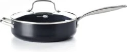GreenPan Copenhagen Stoofpan Met Deksel En Extra Handvat 28cm/4.3L 36 GreenPan Copenhagen Stoofpan Met Deksel En Extra Handvat 28cm/4.3L -Kookgerei Korting Winkel 1200x495 2