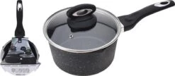 Excellent Houseware Steelpan Met Deksel | Ø 18 Cm | Geschikt Voor Inductie 5 Excellent Houseware Steelpan Met Deksel | Ø 18 Cm | Geschikt Voor Inductie -Kookgerei Korting Winkel 1200x526