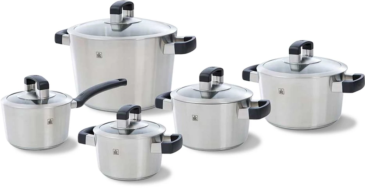 BK Conical Cool Glas Pannenset - 5-delig - Glazen Deksels - Geschikt Voor Alle Warmtebronnen 15 BK Conical Cool Glas Pannenset - 5-delig - Glazen Deksels - Geschikt Voor Alle Warmtebronnen - Afbeelding 13