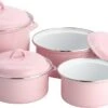 Lite-Body Pannenset 4-delig - Emaille - Roze 2 Lite-Body Pannenset 4-delig - Emaille - Roze -Kookgerei Korting Winkel 1200x631