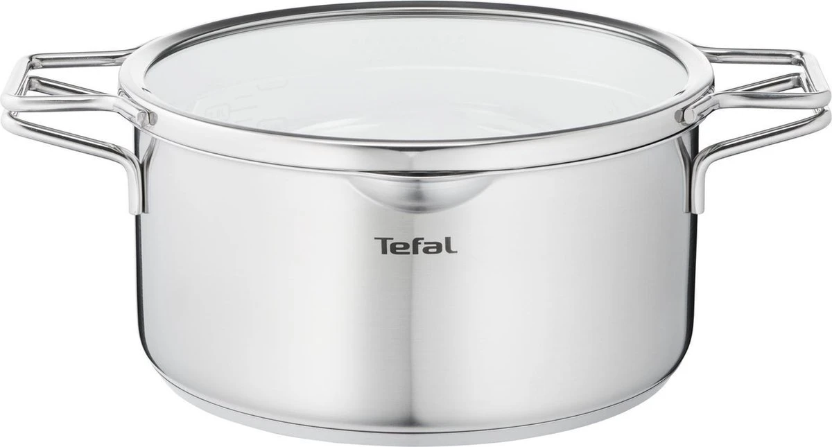 Tefal Nordica Kookpan - Ø 20 Cm - 4 Tefal Nordica Kookpan - Ø 20 Cm - - Afbeelding 2