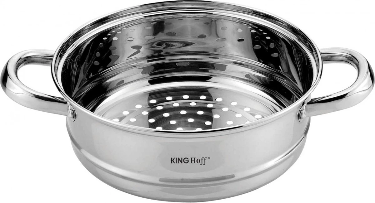 Stoompan INZET 2.6L – Rijststomer - Groentestomer Ø 20 Cm RVS 3 Stoompan INZET 2.6L – Rijststomer - Groentestomer Ø 20 Cm RVS