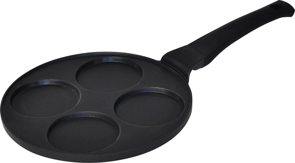 Cheffinger Crêpemaker Pancake - Ø 26 Cm - Geschikt Voor Inductie - Koudgreep - Zwart 5 Cheffinger Crêpemaker Pancake - Ø 26 Cm - Geschikt Voor Inductie - Koudgreep - Zwart - Afbeelding 3