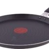 Tefal Simply Clean Pannenkoekenpan - Crêpe Pan Non-stick Coating - Pancake Pan - Titanium - Ø25 Cm - Zwart