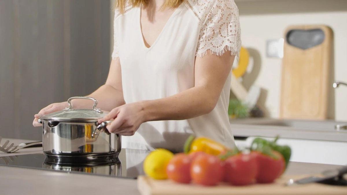 Tefal Duetto+ Pannenset -10 Delig- 5 Pannen - Kookpannenset - Zilver - Afdruipdeksels 4 Tefal Duetto+ Pannenset -10 Delig- 5 Pannen - Kookpannenset - Zilver - Afdruipdeksels - Afbeelding 2