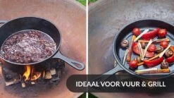 Chefarone Gietijzeren Pan - 2-in-1 Braadpan Inclusief Deksel - Geschikt Voor Alle Warmtebronnen 23 Chefarone Gietijzeren Pan - 2-in-1 Braadpan Inclusief Deksel - Geschikt Voor Alle Warmtebronnen -Kookgerei Korting Winkel 1200x675 31
