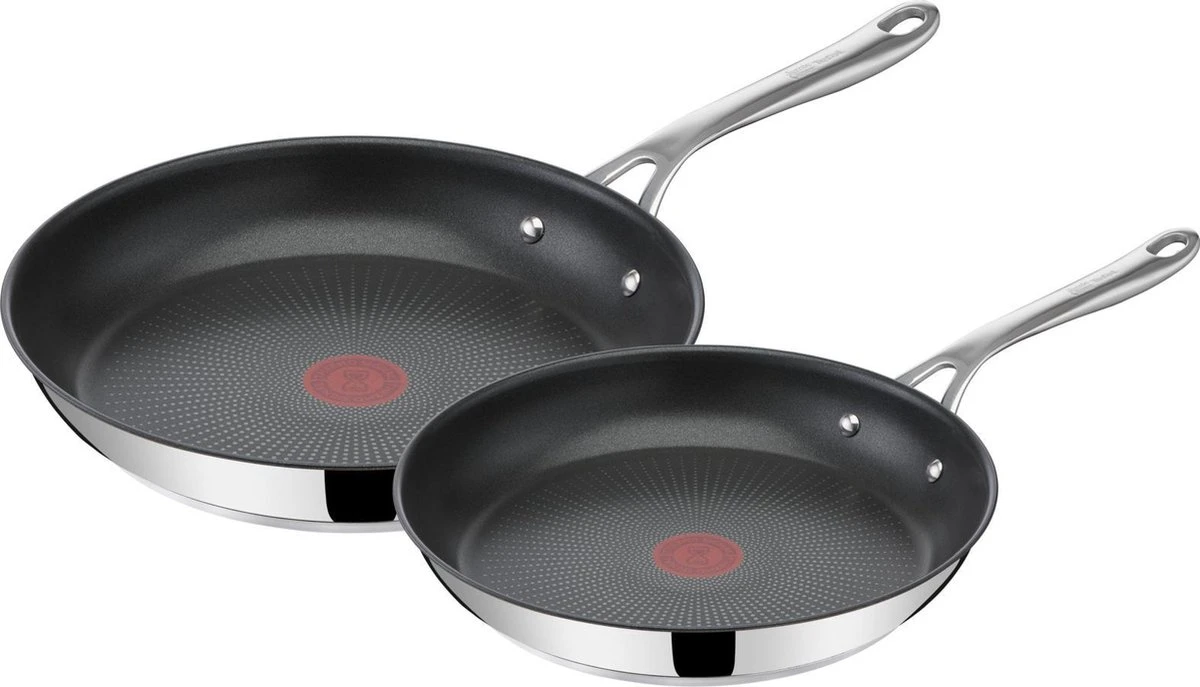 Tefal Jamie Oliver Cooks Direct On Pannenset - 2 Stuks 3 Tefal Jamie Oliver Cooks Direct On Pannenset - 2 Stuks
