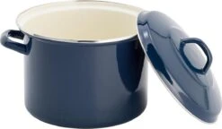 Lite-Body - Magnus Soeppan / Stamppotpan Met Deksel - Ø 26 Cm/ 10l - Emaille - Deep Blauw 6 Lite-Body - Magnus Soeppan / Stamppotpan Met Deksel - Ø 26 Cm/ 10l - Emaille - Deep Blauw -Kookgerei Korting Winkel 1200x699 5