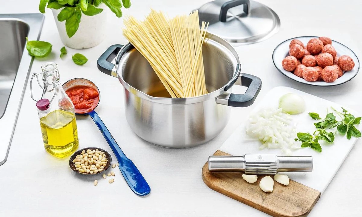 BK Flow Cool Pannenset - 5-delig - Veilig Afgietsysteem 7 BK Flow Cool Pannenset - 5-delig - Veilig Afgietsysteem - Afbeelding 5