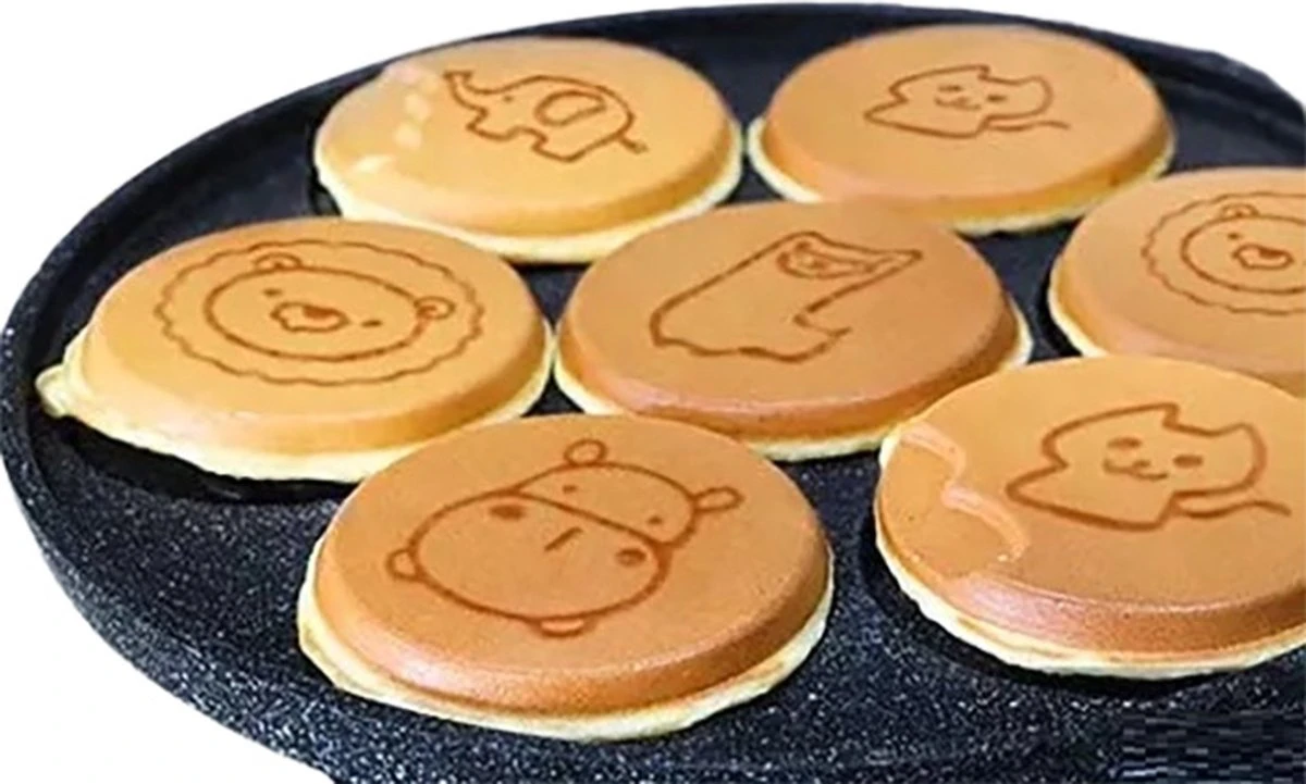 Pancake Pan Met Dierlijke Vormen - Pannenkoekenpan - Crêpemaker - Pancakes Set 9 Pancake Pan Met Dierlijke Vormen - Pannenkoekenpan - Crêpemaker - Pancakes Set - Afbeelding 7