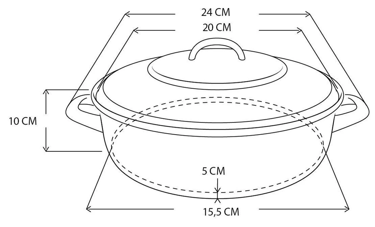 Sola - Braadpan Cm Oranje/rood Gietijzer 8 Sola - Braadpan Cm Oranje/rood Gietijzer - Afbeelding 6