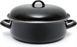 CasaLupo Emaille Braadpan Cooking - ø 26 Cm / 5 Liter 21 CasaLupo Emaille Braadpan Cooking - ø 26 Cm / 5 Liter -Kookgerei Korting Winkel 1200x744 6