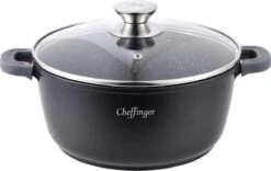 Cheffinger Cooking | Braadpan Met Deksel | 28cm | Alle Warmtebronnen |DC28 10 Cheffinger Cooking | Braadpan Met Deksel | 28cm | Alle Warmtebronnen |DC28 -Kookgerei Korting Winkel 1200x757 6