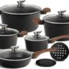 Edënbërg Black Line - 12-delige Luxe Pannenset Van Gesmeed Aluminium 1 Edënbërg Black Line - 12-delige Luxe Pannenset Van Gesmeed Aluminium -Kookgerei Korting Winkel 1200x761 3