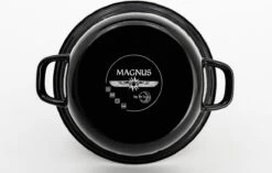 Lite-Body - Emaille - Magnus Braadpan 28cm/3,5l Met Deksel - Inductie - Zwart 7 Lite-Body - Emaille - Magnus Braadpan 28cm/3,5l Met Deksel - Inductie - Zwart -Kookgerei Korting Winkel 1200x763 8