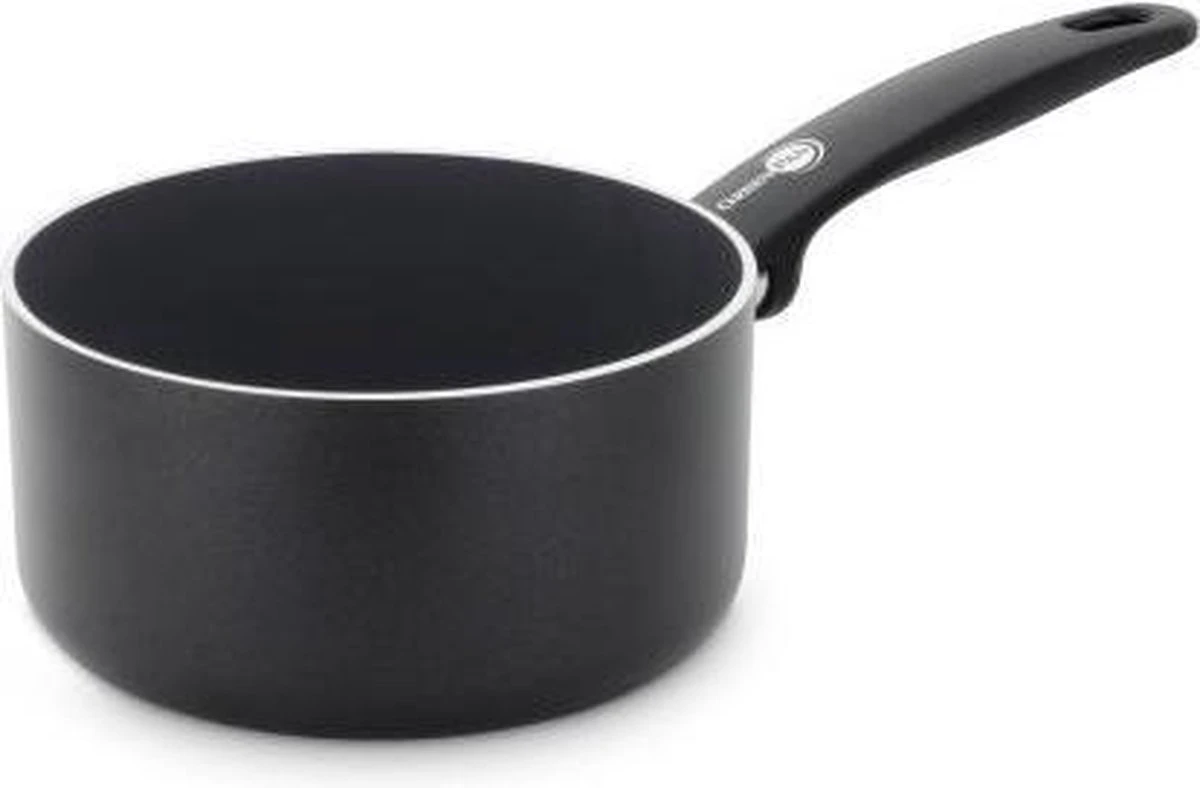 GreenPan Cambridge Steelpan 16cm - Zwart - Inductie - PFAS-vrij 4 GreenPan Cambridge Steelpan 16cm - Zwart - Inductie - PFAS-vrij - Afbeelding 2