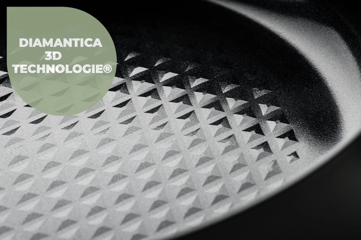 ISENVI Victoria Forged Keramische Koekenpan 28 CM - RVS Greep 8 ISENVI Victoria Forged Keramische Koekenpan 28 CM - RVS Greep - Afbeelding 6