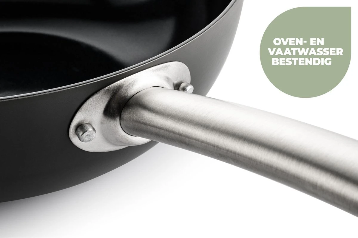 ISENVI Murray Combideal - Keramische Koekenpannen - RVS Grepen 9 ISENVI Murray Combideal - Keramische Koekenpannen - RVS Grepen - Afbeelding 7