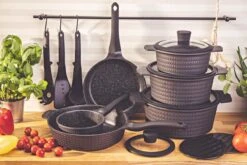 Edënbërg Gray Line - 15-delige Luxe Pannenset Van Gesmeed Aluminium -Kookgerei Korting Winkel 1200x800 169