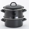 Lite-Body - Magnus Stoompan Aardappelkoker 22 Cm - 3 Delig - Emaille - Zwart 1 Lite-Body - Magnus Stoompan Aardappelkoker 22 Cm - 3 Delig - Emaille - Zwart -Kookgerei Korting Winkel 1200x800 242