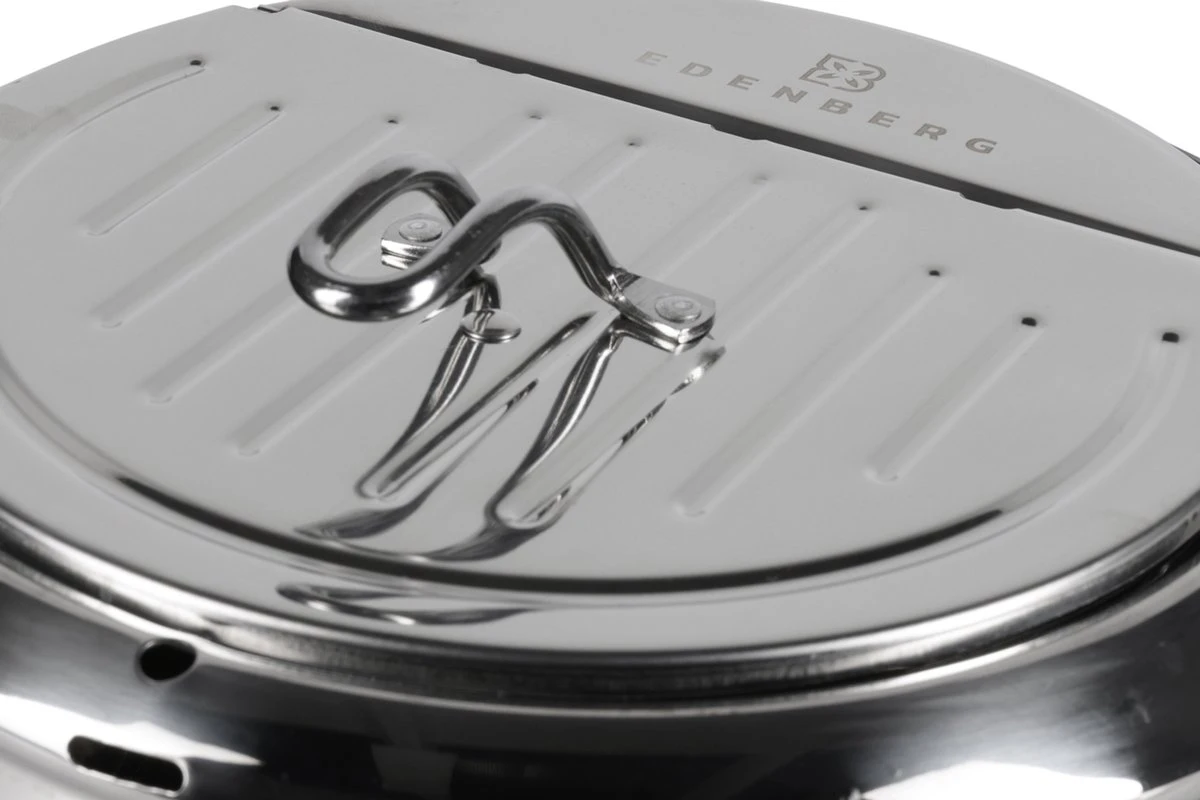 Edënbërg Classic Line - Japanse Frituurpan Met Thermometer - 3.4 Liter - Friteuse/Frituurpot RVS 8 Edënbërg Classic Line - Japanse Frituurpan Met Thermometer - 3.4 Liter - Friteuse/Frituurpot RVS - Afbeelding 6