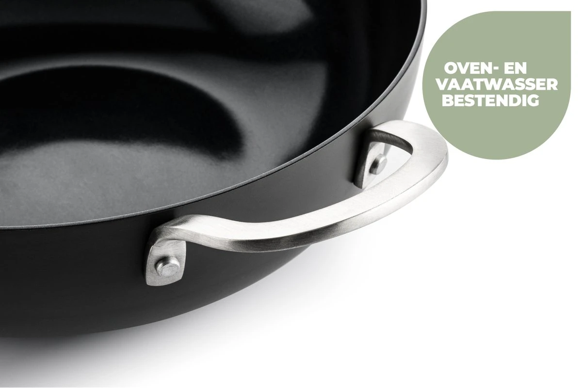 ISENVI Murray Keramische Kookpan 20 CM - RVS Greep 9 ISENVI Murray Keramische Kookpan 20 CM - RVS Greep - Afbeelding 7
