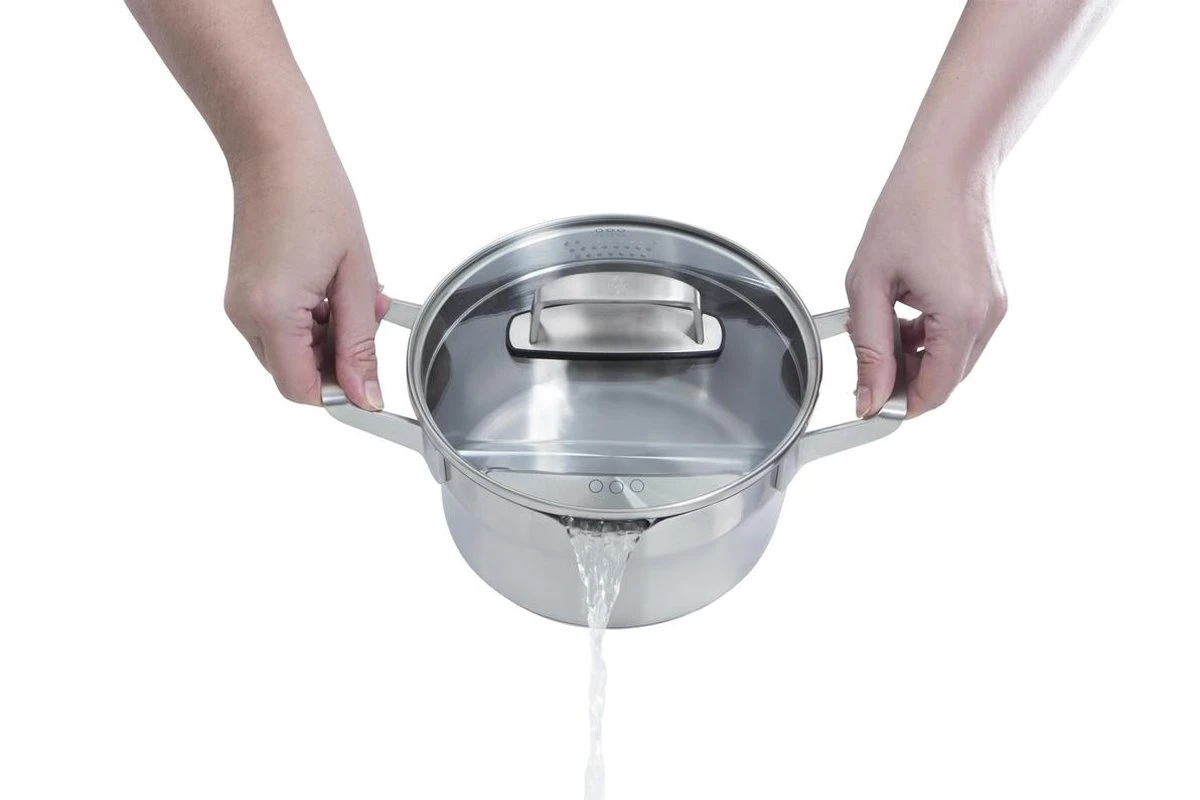 BK Premium+ Pannenset - 9-delig - Veilig Afgietsysteem - Inductie 8 BK Premium+ Pannenset - 9-delig - Veilig Afgietsysteem - Inductie - Afbeelding 6