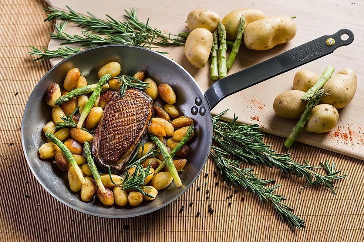 DeBuyer Mineral B Element Koekenpan - Ø 32 Cm 7 DeBuyer Mineral B Element Koekenpan - Ø 32 Cm - Afbeelding 5