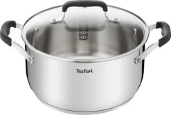 Tefal Cook & Cool E493S6 - Set 3-delig (kookpan 20/24 + Steelpan 16) 24 Tefal Cook & Cool E493S6 - Set 3-delig (kookpan 20/24 + Steelpan 16) -Kookgerei Korting Winkel 1200x807 1