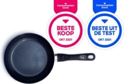 GreenChef Diamond Koekenpannenset Ø 20cm + Ø 28cm - Zwart - Inductie - PFAS-vrij 19 GreenChef Diamond Koekenpannenset Ø 20cm + Ø 28cm - Zwart - Inductie - PFAS-vrij -Kookgerei Korting Winkel 1200x816 3