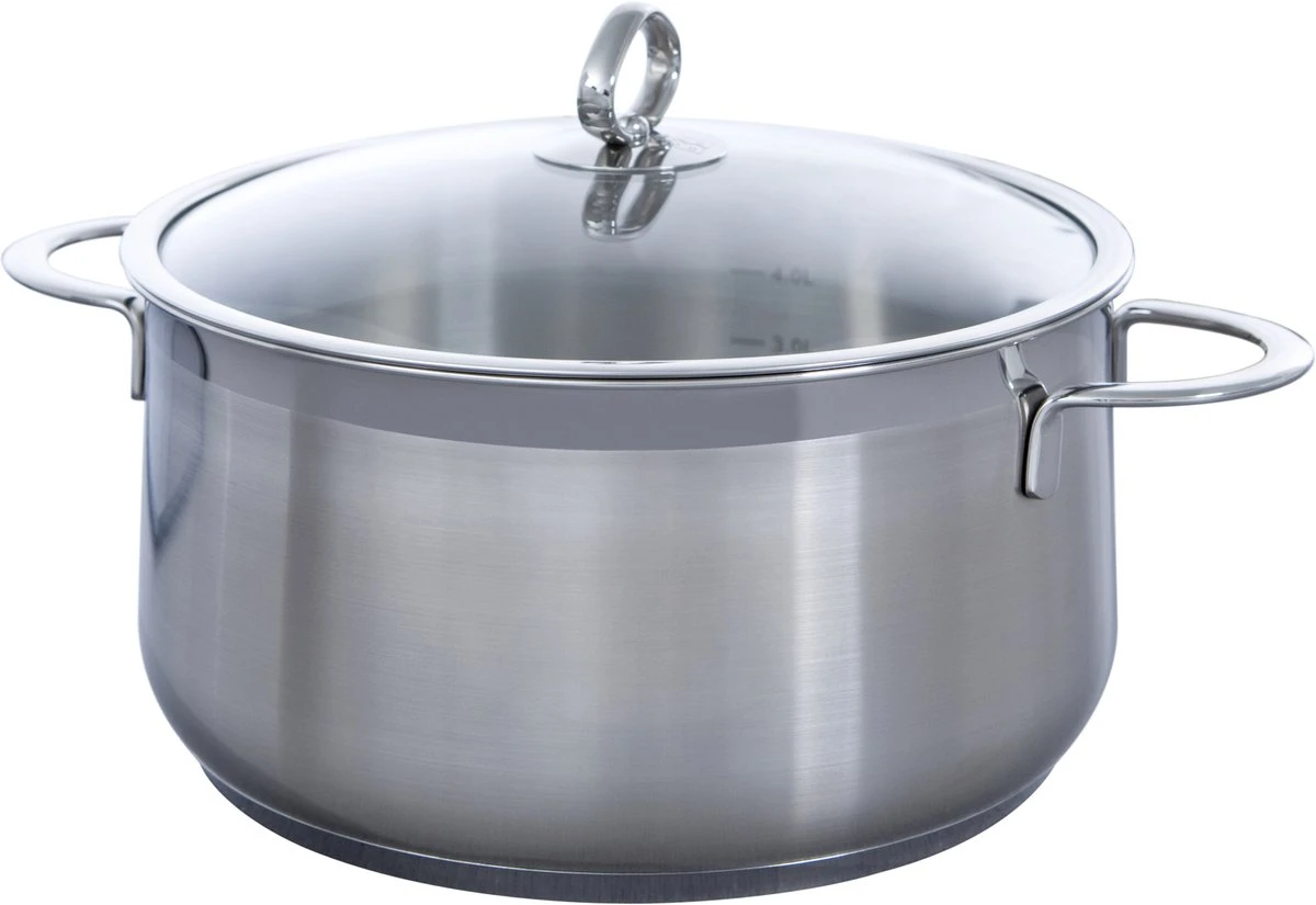 BK Excellent Pannenset - 5-delig - RVS - Inductie 16 BK Excellent Pannenset - 5-delig - RVS - Inductie - Afbeelding 14