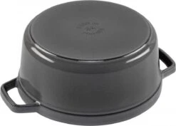 Staub Cocotte - Rond - 24 Cm - Grafietgrijs 9 Staub Cocotte - Rond - 24 Cm - Grafietgrijs -Kookgerei Korting Winkel 1200x859 7