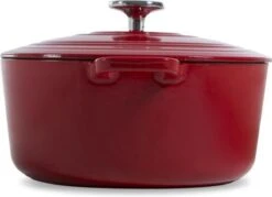 BK Bourgogne Braadpan Ø 28 Cm - Rood - Gietijzer - Inductie 21 BK Bourgogne Braadpan Ø 28 Cm - Rood - Gietijzer - Inductie -Kookgerei Korting Winkel 1200x872 8