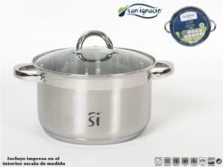 Luxe Kleine RVS Kookpan/pan Loa Met Glazen Deksel 20 Cm 3,9 Liter - Kookpannen/sauspannetje - Koken - Keukengerei -Kookgerei Korting Winkel 1200x898 2
