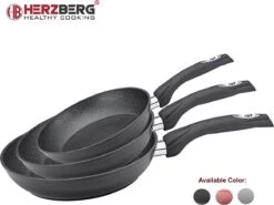 Herzberg HG-FP3: 3-Delige Koekenpan Van Gesmeed Aluminium 20/24/28 - ZILVER 16 Herzberg HG-FP3: 3-Delige Koekenpan Van Gesmeed Aluminium 20/24/28 - ZILVER -Kookgerei Korting Winkel 1200x898 6