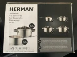 Herman Den Blijker 4-delige RVS Pannenset 11 Herman Den Blijker 4-delige RVS Pannenset -Kookgerei Korting Winkel 1200x900 16