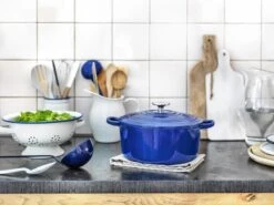 BK Bourgogne Braadpan Ø 24 Cm - Blauw - Gietijzer - Inductie 17 BK Bourgogne Braadpan Ø 24 Cm - Blauw - Gietijzer - Inductie -Kookgerei Korting Winkel 1200x900 55