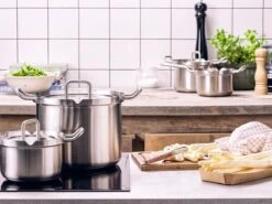 BK Q-linair Master Glas Pannenset - 5-delig - Glazen Deksel - Veilig Afgietsysteem - Inductie 35 BK Q-linair Master Glas Pannenset - 5-delig - Glazen Deksel - Veilig Afgietsysteem - Inductie -Kookgerei Korting Winkel 1200x900 7